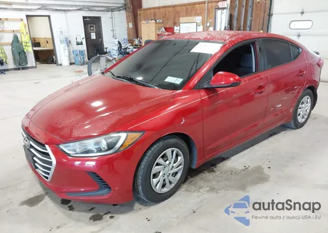 2017 Hyundai Elantra Se из США, поврежденный, VIN 5NPD74LFXHH117099
